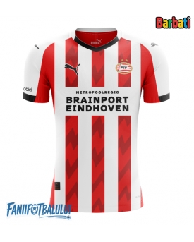 PSV Eindhoven Tricou Fotbal Replică 2025-26 Barbati Acasa